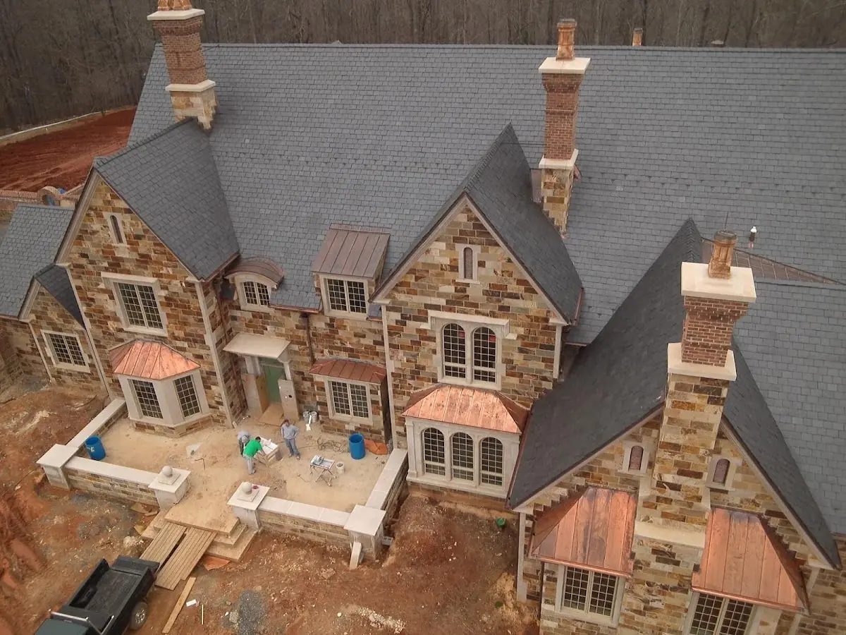 Craftsman Roofing Slate Roof Repair project in Riverside